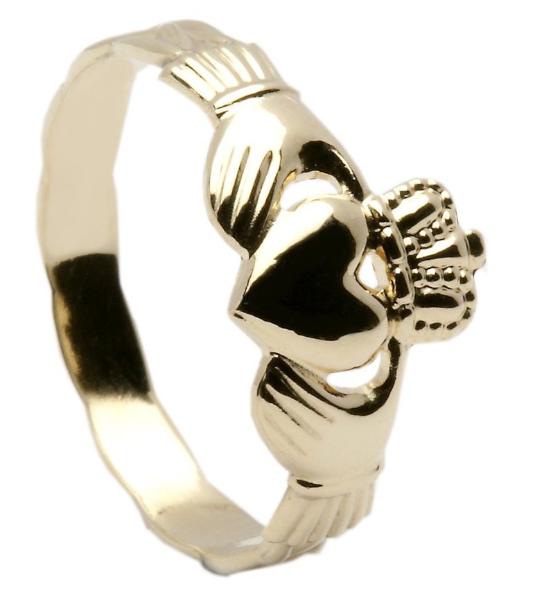 Gold Claddagh Ring